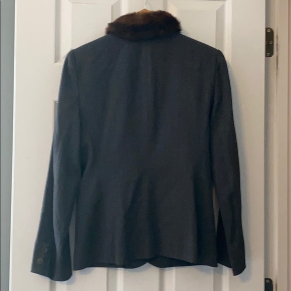 Size 4 Lauren Ralph Lauren Blazer w/Faux Fur - Picture 6 of 6